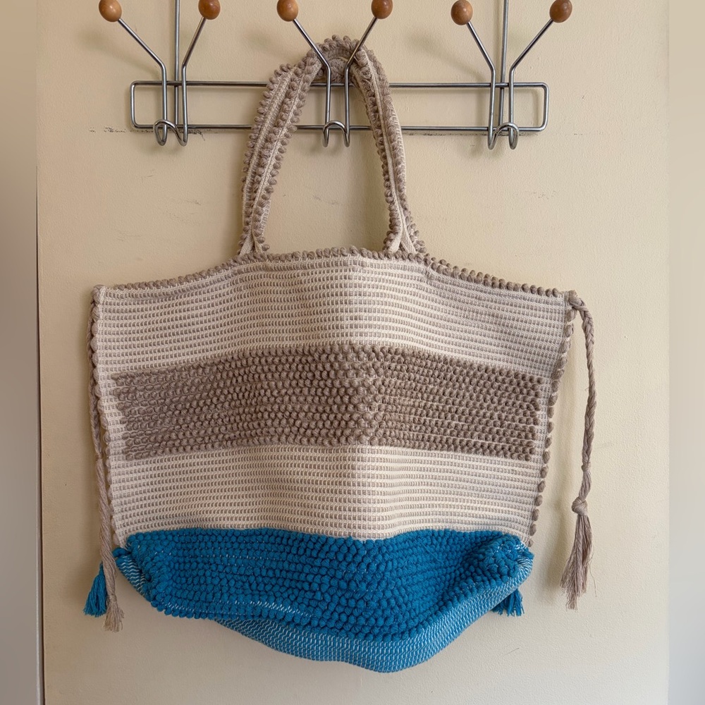 Antonello Tedde Large Handwoven Tote Bag